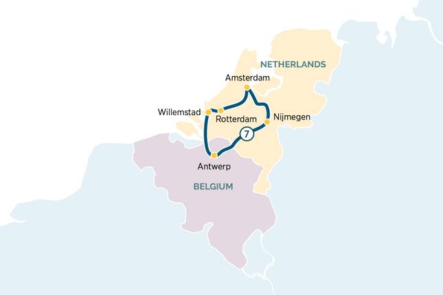 Holland & Belgium in Bloom