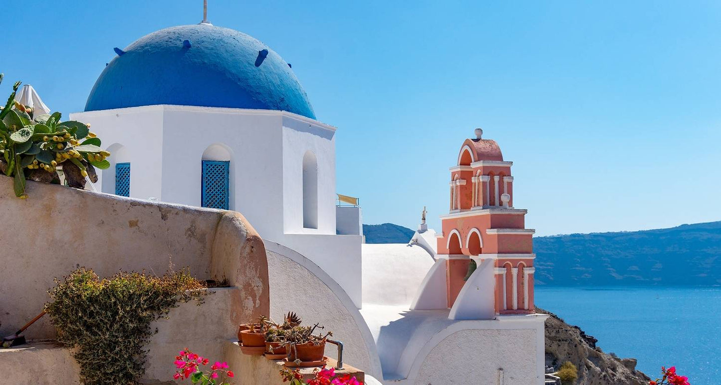 Paros, Naxos, Santorini & Milos with Guided Tours - Premium