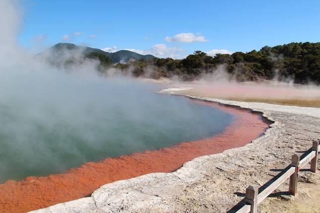New Zealand: Sun and Steam