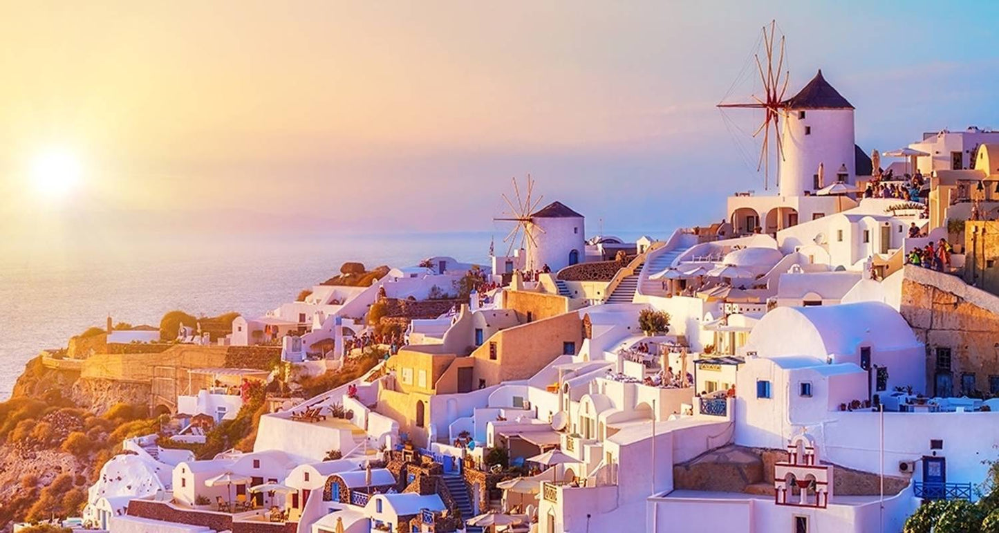 Zakynthos, Santorini, Mykonos, Milos & 4 Guided Tours - Premium